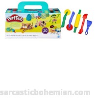 Playdoh Super Color with Clay and Dough Tools Bundle SeraphSolutions B07L1ZJ577